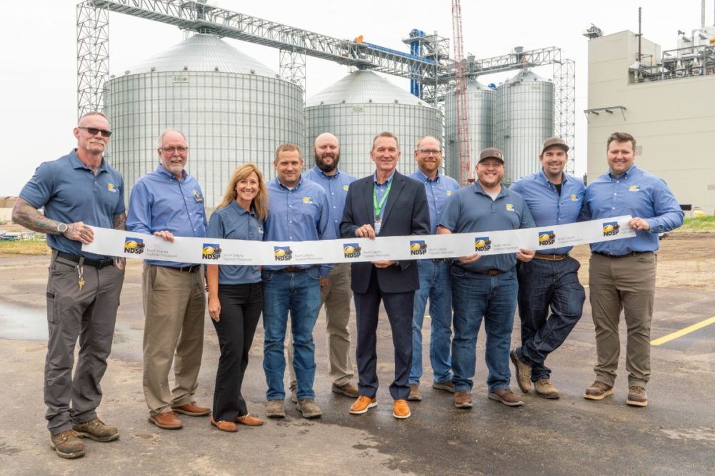 North Dakota Soybean Processors officially opens